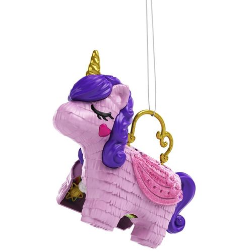 POLLY POCKET JEDNOROŻEC WALIZKA PINIATA UNICORN PARTY ZESTAW FIGURKI GVL88 na Arena.pl