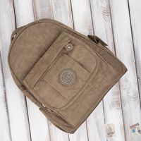 modny plecaczek damski w kolorze brązu sp-10-br