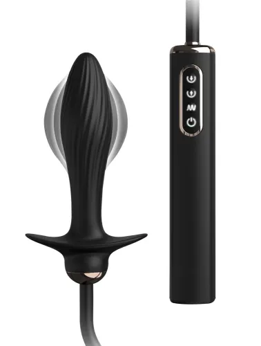 pipedream anal fantasy elite auto-throb plug silikonowy, pompowany na Arena.pl