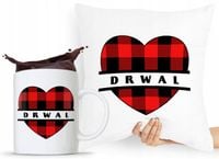 Zestaw Poduszka + Kubek Dla Drwala Prezent Z Nadrukiem Ze Zdjęciem