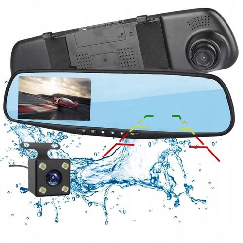 WIDEOREJESTRATOR KAMERA COFANIA LUSTERKO FULL HD na Arena.pl