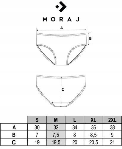 MORAJ figi damskie z KORONKĄ majtki bawełniane zestaw 4 KOLORY - L na Arena.pl