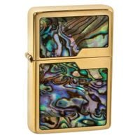 zapalniczka benzynowa tasman brass milano perłowa