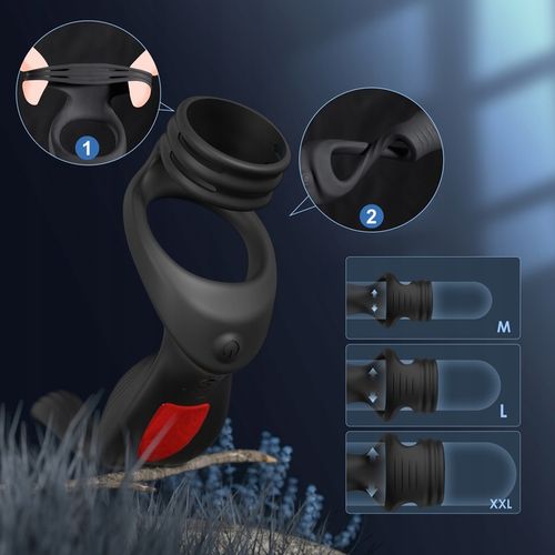 Wibrator prostaty 3w1 pierścień, analny, prostata na Arena.pl