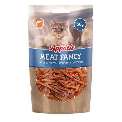 Comfy Appetit Meat Fancy 50g - paski z łososia dla kota na Arena.pl