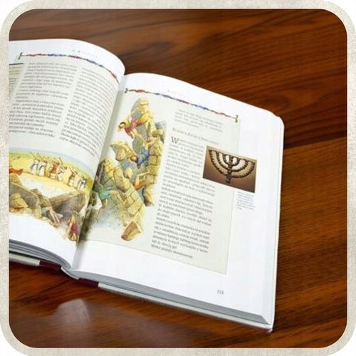 BIBLIA DLA DZIECI ILUSTROWANA Pamiątka Chrztu Komunii Świętej GRAWER na Arena.pl