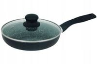 PATELNIA MARMUROWA Z POKRYWKĄ 26CM INDUKCJA GAZ