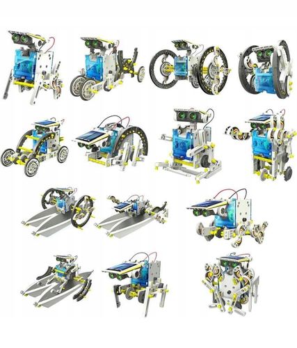 6w1 zestaw SOLARNY robot kits na Arena.pl