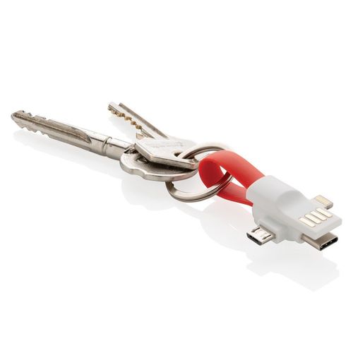 Kabel do ładowania 3 w 1, brelok na Arena.pl