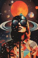 Plakat 68x101cm Kosmiczne Wizje