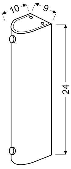 Abrego plafon 24/10 1x60W E27 zdjęcie 2