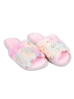 Kapcie damskie multikolorowe z odkrytymi palcami 36-37 YOCLUB