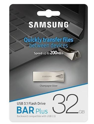 Pendrive BAR Plus USB3.1 32GB Champaign Silver na Arena.pl