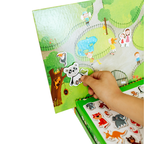 Gra Edukacyjna Magnetyczna Zoo Dla Dzieci 200207 na Arena.pl