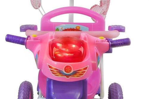 Rowerek trzykołowy basic - różowy na Arena.pl