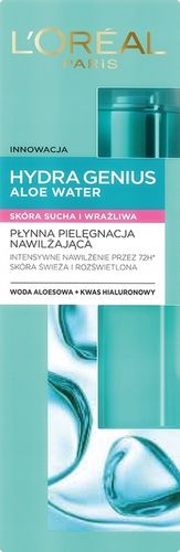 Krem Do Twarzy Nawilżający Loreal Hydra Genius Z Kwasem Hialuronowym 70 ml na Arena.pl