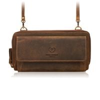 skórzana kopertówka damska do ręki na ramię portfel damski paolo peruzzi