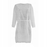 Fartuch z Włókniny Higieniczny Biały jednorazowy uniwersalny