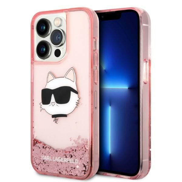 Etui Karl Lagerfeld do iPhone 14 Pro Max, Różowy zdjęcie 1