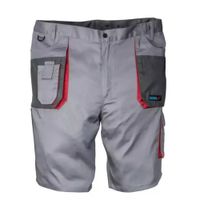 SZORTY OCHRONNE DEDRA BH3ST-XXL XXL/58, SZARE, COMFORT LINE 190G/M2