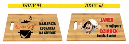 Deska do krojenia na Dzień Babci i Dziadk TANIO!!! na Arena.pl