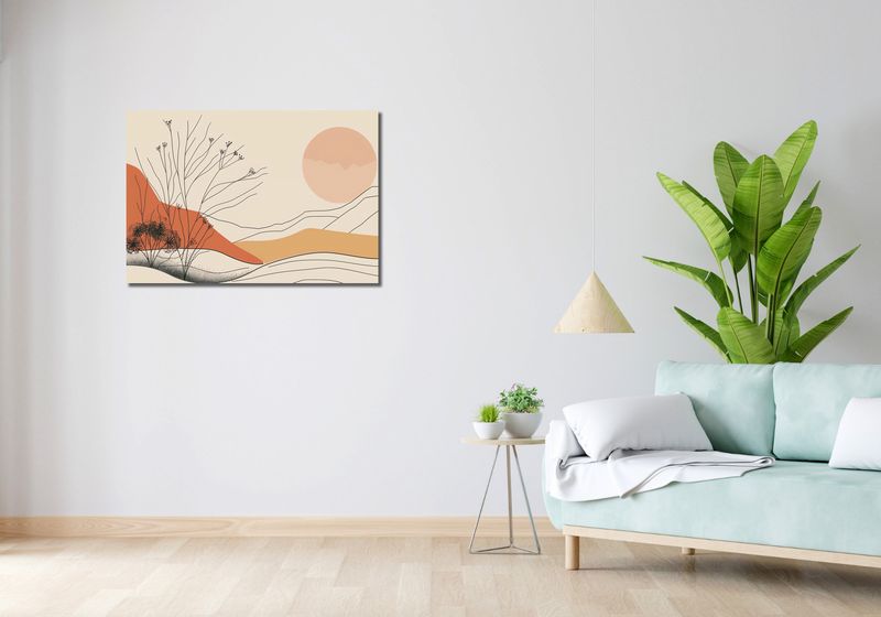 Obraz 90x60cm Pustynna Wydma zdjęcie 2