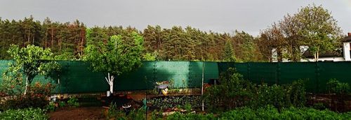 Siatka Cieniująca 1,5x50m Maskująca mata osłona na ogrodzenie płot 90% na Arena.pl