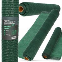 Siatka Cieniująca Maskująca 90% Płot Ogrodzenie 2x25m Osłona Gruba UV Mata