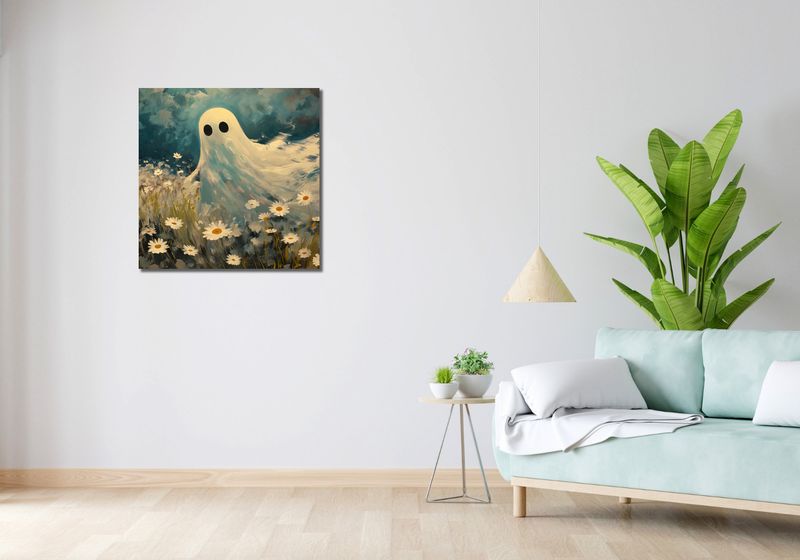 Obraz 70x70cm Widmo Dawnej Łąki zdjęcie 2