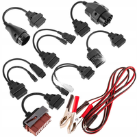 ZESTAW ADAPTERÓW 8 OBD MULTIDIAG PRO ELM327 AUDI BMW OPEL FIAT MERCEDES PSA