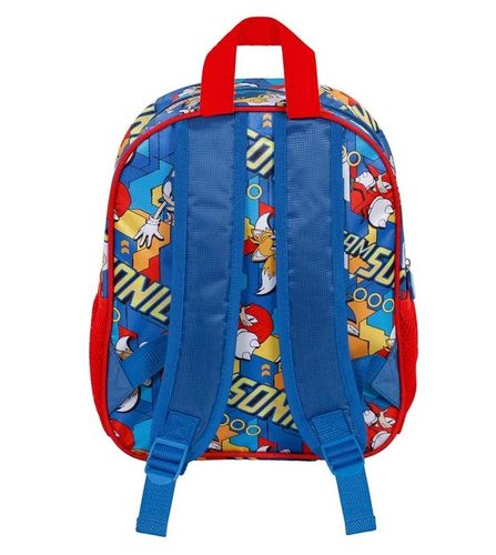 plecak do przedszkola SONIC wypukły 3D na Arena.pl
