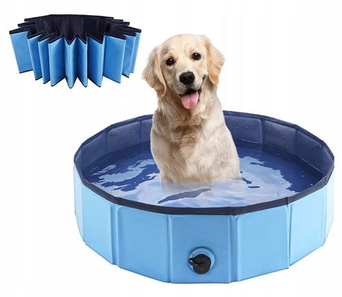 BASEN BRODZIK DLA PSA ZWIERZĄT NA LATO 80 x 30 cm na Arena.pl