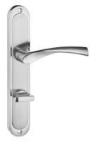 KLAMKA DRZWIOWA DIANA 72MM WC KOLOR NIKIEL