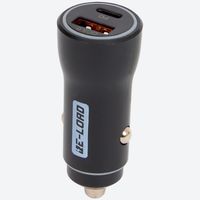 SZYBKA Ładowarka samochodowa z 2 portami USB-A USB-C Re-load 38 WATT CZARNA