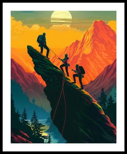 Plakat 40x50cm U Szczytu na Arena.pl