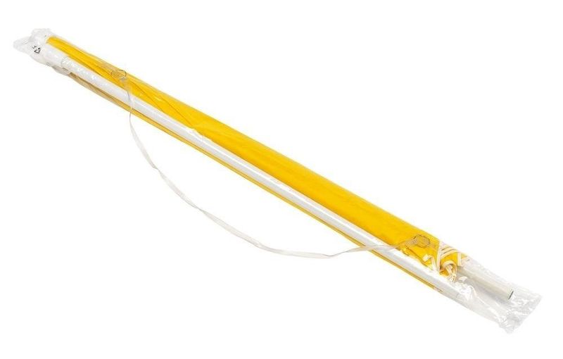Parasol plażowy KEMER SUNFLOWER Biały zdjęcie 2