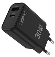ŁADOWARKA Sieciowa Podróżna GaN USB USB-C 30W SZYBKIE ŁADOWANIE Kostka M301
