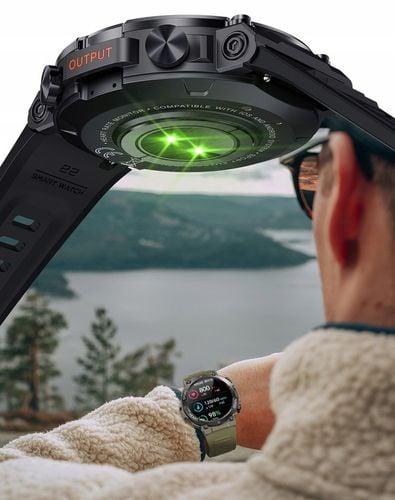 Zegarek męski SMARTWATCH Rubicon ROZMOWY KROKI SMS 360x360 MENU PL na Arena.pl