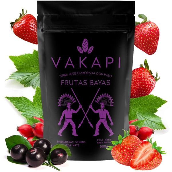 YERBA MATE Vakapi Frutas Bayas 500g ORANŻADA zdjęcie 1