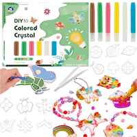 Zestaw Artystyczny Kreatywny Do Malowania Szablony Wzory Zawieszki Nauka