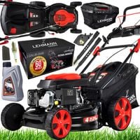 KOSIARKA SPALINOWA Z NAPĘDEM MOCNA 7KM DO TRAWY 48 CM POTĘŻNA 2 NOŻE + OLEJ