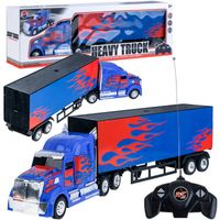 ZDALNIE STEROWANA  CIĘŻARÓWKA Z PILOTEM I NACZEPĄ