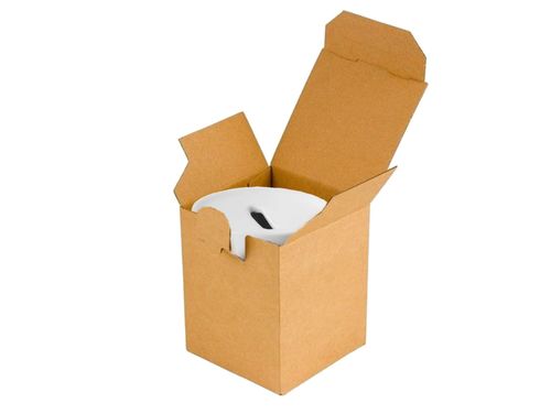 Pudełko na skarbonke do sublimacji 330ml na prezent brązowy na Arena.pl