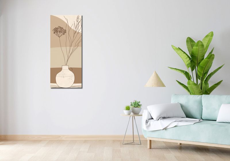 Obraz 40x100cm Kojący Wazon zdjęcie 2