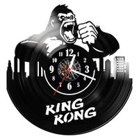 Zegar ścienny z płyty winylowej King Kong 100.14