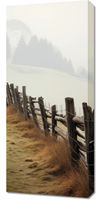 Obraz 40x90cm Spowity Mgłą