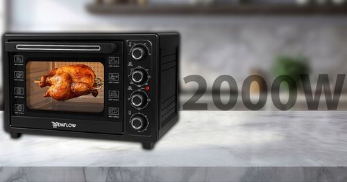 PIEKARNIK ELEKTRYCZNY Z TERMOOBIEGIEM SUSZARKA SPOŻYWCZA GRILL 45L na Arena.pl