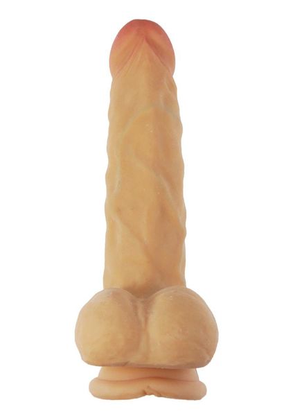Dildo Obrotowy Penis Cyber Skóra - Loveclonex Hades 7,5" zdjęcie 6
