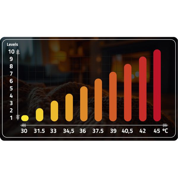 Koc elektryczny 180 x 160 cm Berdsen BD-960 zdjęcie 11