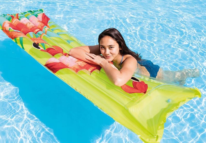 Materac dmuchany do pływania Intex Wet Set zdjęcie 3